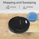 SERENELIFE PURE CLEAN ROBOT VACUUM CLEANER UPGRADED LITHIUM PUCRC26B-5 BLACK - Like New