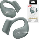 JVC NEW NEARPHONES OPEN EAR TRUE WIRELESS HEADPHONES 16MM DRIVERS - GREEN - Like New