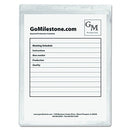 C-Line Vinyl Shop Ticket Holders, 9 x 12 Inches and 8.5 x 11 Inches, 50 per Box - Brand New