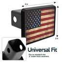 ZONETECH TACTICAL USA AMERICAN FLAG LOGO HITCH COVER PREMIUM QUALITY - Like New