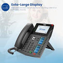 Fanvil X6U Color Display IPV4 & IPV6, POE & Gigabit Ethernet - Like New