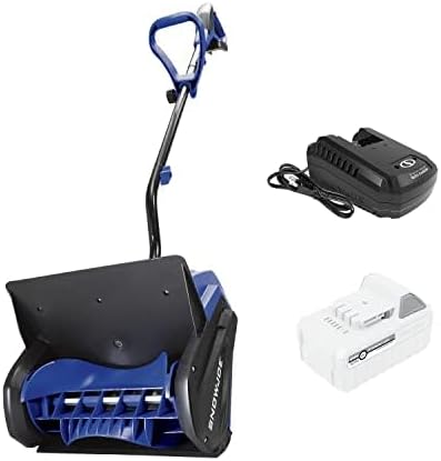Snow Joe 24V-SS13-XR 24-Volt IONMAX 13" 5-Ah Cordless Snow Shovel - BLUE Like New