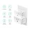 Kasa Smart Plug Mini Energy Monitoring Smart Home Wi-Fi Outlet Alexa KP115-White Like New