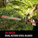 POWERWORKS 40V 24 inch Cordless Hedge Trimmer Electric Grass Trimmer B092J1FC7M - Brand New