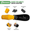 Persure Dog Water Bottle,27 OZ Stainless Steel Leak-Proof Water Bottle -Yellow Like New