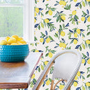 NuWallpaper Lemon Drop Peel and Stick Wallpaper Removable Contact Paper - Brand New