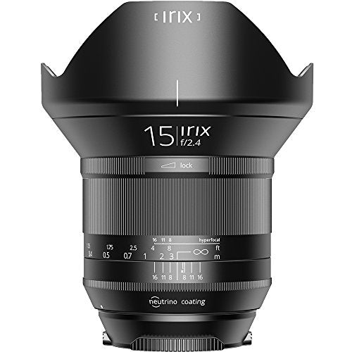 IRIX BLACKSTONE 15MM F/2.4-22 ULTRA WIDE ANGLE LENS BUILT-IN CHIP NIKON F MOUNT - Like New