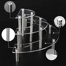 YESTBUY 2 PACK ACRYLIC RISERS DISPLAY STAND FOR POP FIGURE 98-AY03-SXQW - SILVER - Like New