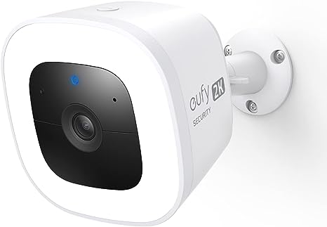 Eufy Security SoloCam E220 Outdoor Wireless 2K Spotlight Camera T8123J21 - White - Like New