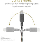 Native Union Key Cable USB-A to Lightning - ZEBRA New