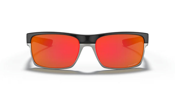 Oakley Twoface Low Bridge Rectangular Sunglasses OO9256 - RUBY PRISM Black - Like New