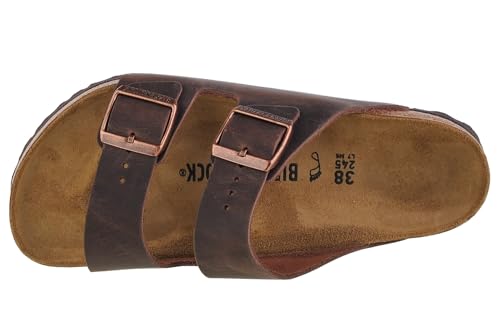 BIRKENSTOCK ARIZONA UNISEX SANDALS-MENS 13 WOMENS 15 HABANA - Like New