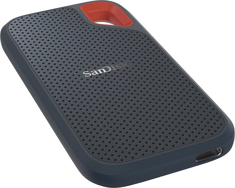 SanDisk 500GB Extreme Portable External SSD SDSSDE60-500G-G25 - Black Like New