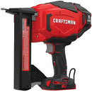 CRAFTSMAN V20 NARROW CROWN STAPLER CORDLESS 18 GAUGE TOOL ONLY CMCN618NB - RED - Like New