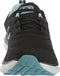 UNDER ARMOUR Women's CHARGED ASSERT 10 Running Shoe BLACK/BLUE SIZE 10.5 - Like New