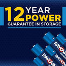 RAYOVAC HIGH ENERGY AA BATTERIES (36 PACK) DOUBLE A ALKALINE BATTERIES - Brand New
