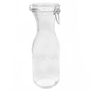 TABLECRAFT 33.875 OZ RESEALABLE GLASS WATER CARAFE - CLEAR - Like New