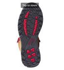 COLUMBIA NEWTON RIDGE AMPED WATERPROOF HIKING BOOTS- 10W - ELK/MOUNTAIN RED - Like New