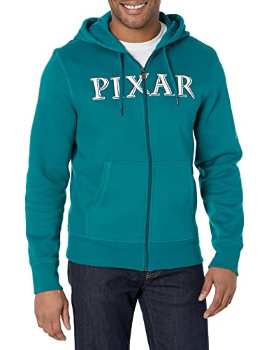AMAZON DISNEY MARVEL STAR WARS MEN'S FLEECE HOODIE PIXAR LOGO MEN XS - Brand New