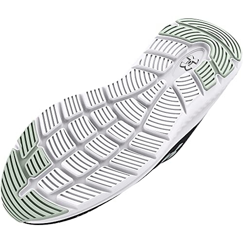 UNDER ARMOUR WOMEN'S CHARGED IMPULSE 3 JET GRAY/ILLUSION GREEN SIZE 10 - Like New