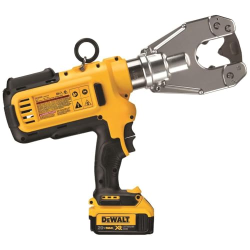 DEWALT CABLE CRIMPING TOOL DIELESS, DCE350M2 - BLACK/YELLOW - Like New