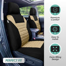 FH GROUP PREMIUM UNIVERSAL FIT 3D AIR MESH SEAT, TRUCK SUV VAN, 5 SEATERS, BEIGE - Like New