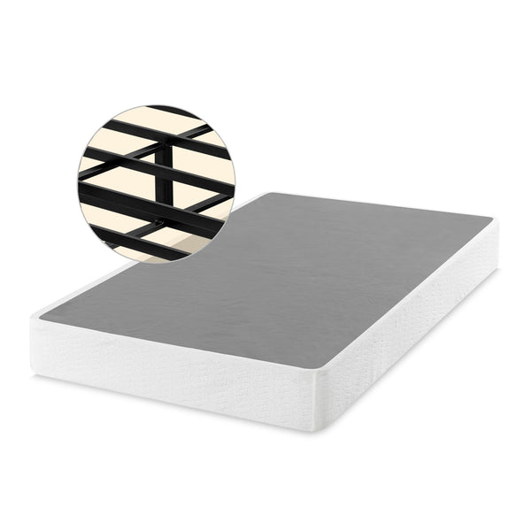 ZINUS 9" METAL SMART BOX SPRING, MATTRESS FOUNDATION STRONG METAL FRAME TWIN - Like New