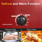 Sunvivi Roaster Oven Self-Basting, 20 Quart YORO-20N-L - Stainless Steel, Red Like New