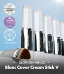 ELROEL BLANC COVER CREAM STICK V WHITE 201 LIGHT - KOREAN COLOR-CHANGING - Brand New