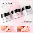 Morovan Acrylic Nail Kit with Drill and Lamp - 4 Colors - Like New