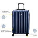 DELSEY PARIS Helium Aero Hardside Expandable Luggage Spinner Wheels Peony Pink - Brand New