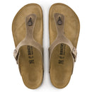 BIRKENSTOCK GIZEH OILED LEATHER SANDALS - SIZE: MEN 7 WOMEN 9 - TOBACCO BROWN - Brand New