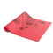 TONE FITNESS YOGA MAT WITH FLORAL PATTERN - RED - Brand New