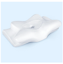 Emircey Adjustable Neck Memory Foam Pillows WHITE - Scratch & Dent