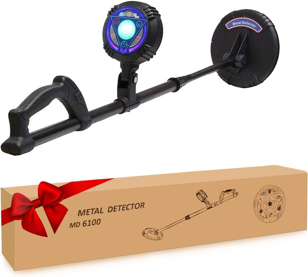 SuperEye Junior Metal Detector for Kids, IP68 Waterproof 6" Coil - BLACK Like New