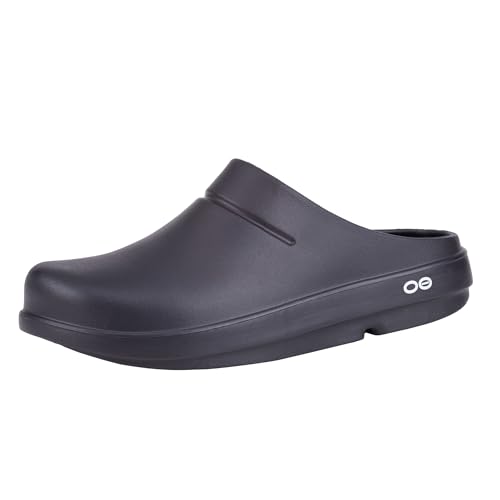 OOFOS OOcloog Recovery Clog - Women’s and Men’s, Size Unisex 7 M / 9 W - Black - Like New