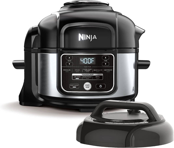 Ninja Foodi Programmable 10-in-1 5-Quart Pressure Cooker Air Fryer FD101 Like New