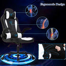 BestOffice White Ergonomic Office Gaming Chair with Lumbar Support - Like New