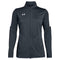 1326774 UNDER ARMOUR WOMEN'S RIVAL KNIT JACKET STEALTH GRAY XS - Like New