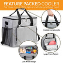 Large Soft Sided Cooler Bag Portable Collapsable Insulated Leak Proof B0B2SJBPLH - Brand New