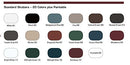 B00D0E72X6 VINYL EXTERIOR SHUTTERS BOARD-N-BATTEN JOINED 002-BLACK - NEW - Brand New