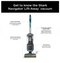 Shark Rotator Pet Plus Self-Cleaning Brushroll No Accessories ZU55 - Blue/Gray - Like New