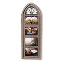 Adeco 4 Openings 4x6 Solid Wood Collage Picture Frame B0BG18GJWD - Brown - Brand New