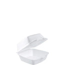 Dart 50HT1 5 in Med Sandwich Foam Hinged Container Case of 500 - Brand New