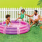 SUN SQUAD INFLATABLE 3 RING POOL - PINK - Like New