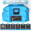 TOOLBOOX AIR SCRUBBER WITH 3-STAGE FILTRATION, 970CFM HEPA AIR SCRUBBER - BLUE - Like New