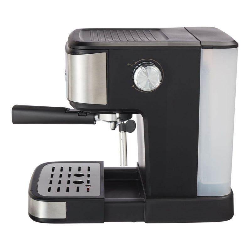 FARBERWARE 20-BAR ESPRESSO MAKER, 1.5 LITER CAPACITY - STAINLESS STEEL - Like New