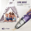 BOSSDAN HANDHELD VACUUM CORDLESS –HAND HELD CORDLESS RECHARGEABLE H9 - PURPLE - Like New