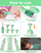 OTTOLIVES Baby Healthcare and Grooming Kit, Newborn Infant Toddler PB011 - Green Like New