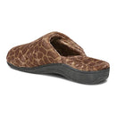 10011247102 VIONIC WOMEN'S GEMMA NATURAL LEOPARD HOUSE SLIPPER SIZE 8 Like New